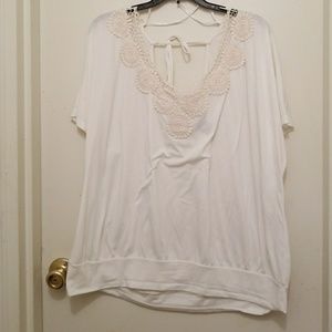 Torrid crochet low back top